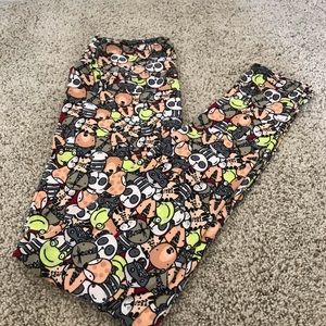 Animal print- panda, zebra, raccoon, etc. leggings